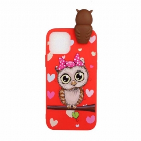 θηκη κινητου iPhone 13 Pro Miss Owl 3d