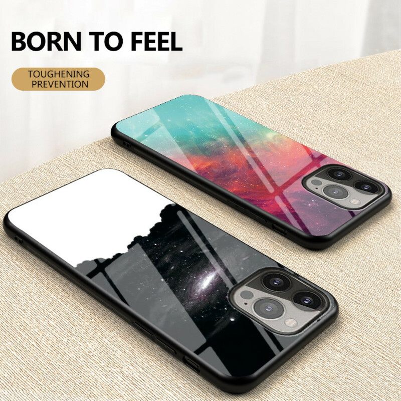 θηκη κινητου iPhone 13 Pro Starry Sky Tempered Glass