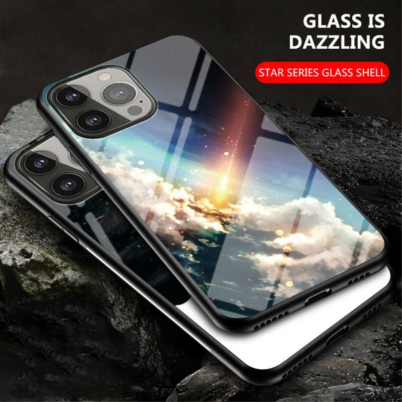 θηκη κινητου iPhone 13 Pro Starry Sky Tempered Glass