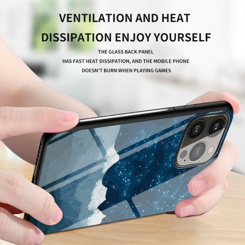 θηκη κινητου iPhone 13 Pro Starry Sky Tempered Glass