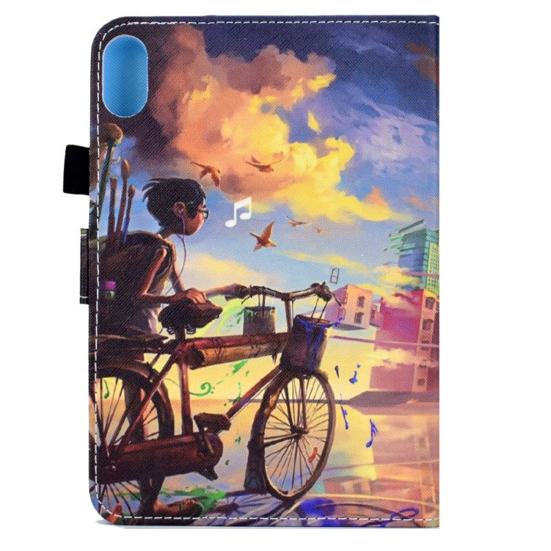 δερματινη θηκη iPad Mini 6 (2021) Bike Art