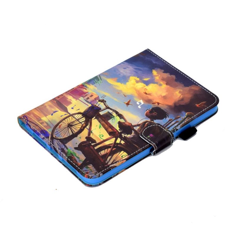 δερματινη θηκη iPad Mini 6 (2021) Bike Art