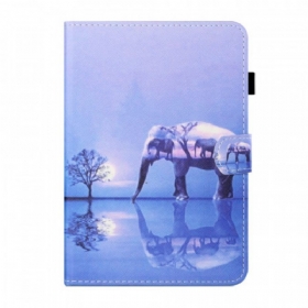 δερματινη θηκη iPad Mini 6 (2021) Elephant Art