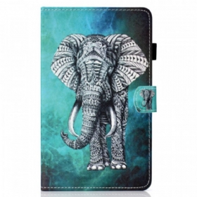 Κάλυμμα iPad Mini 6 (2021) Φυλετικός Ελέφαντας