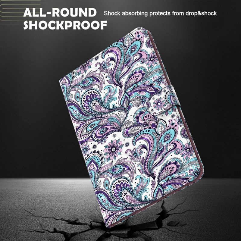 Κάλυμμα iPad Mini 6 (2021) Μοτίβο Paisley Light Spot