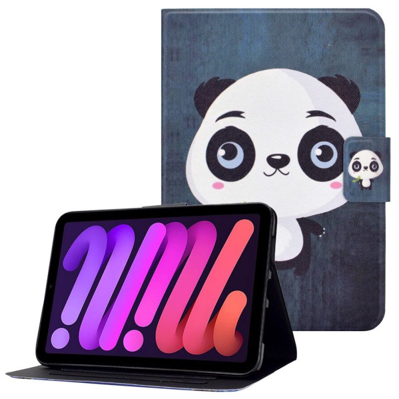 Κάλυμμα iPad Mini 6 (2021) Χαριτωμένο Panda