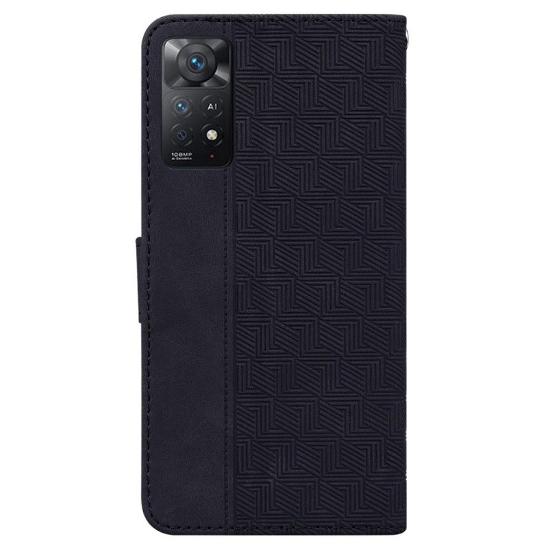 Κάλυμμα Xiaomi Redmi Note 11 Pro / 11 Pro 5G με κορδονι Strappy Pattern