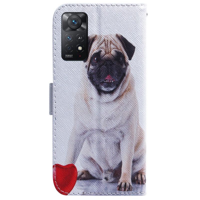 Κάλυμμα Xiaomi Redmi Note 11 Pro / 11 Pro 5G Pug Dog