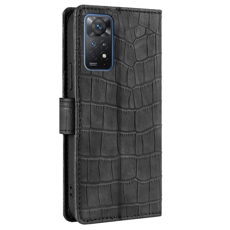 Κάλυμμα Xiaomi Redmi Note 11 Pro / 11 Pro 5G Skin-touch Crocodile