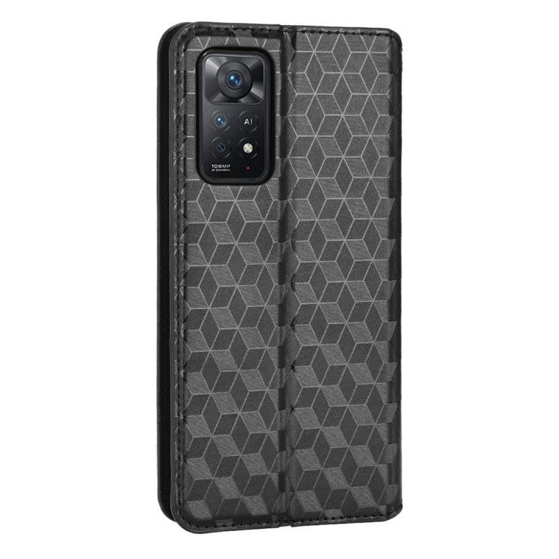 θηκη κινητου Xiaomi Redmi Note 11 Pro / 11 Pro 5G Θήκη Flip 3d Diamond Leather Effect