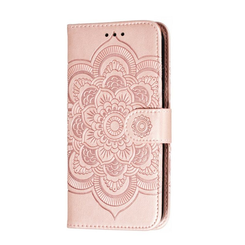 Κάλυμμα iPhone 11 με κορδονι Full Strap Mandala