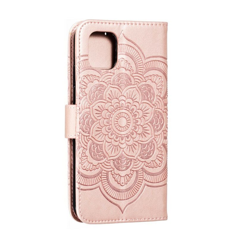 Κάλυμμα iPhone 11 με κορδονι Full Strap Mandala