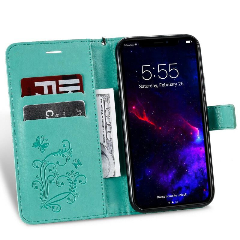 Κάλυμμα iPhone 11 με κορδονι Πεταλούδες Giant Strap