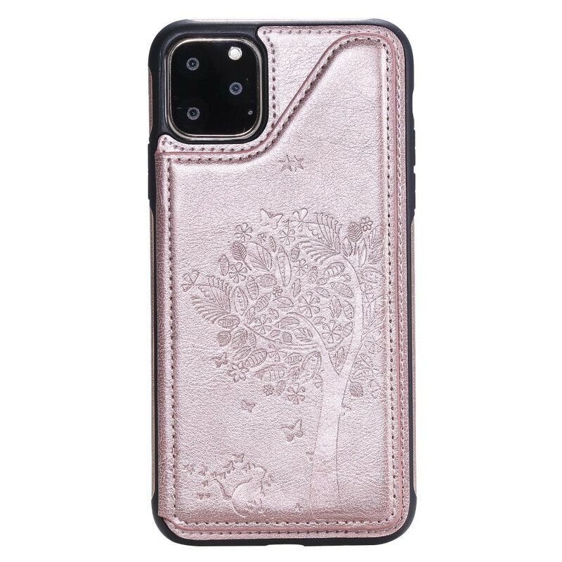 Θήκη iPhone 11 Cat Print Multi Functional