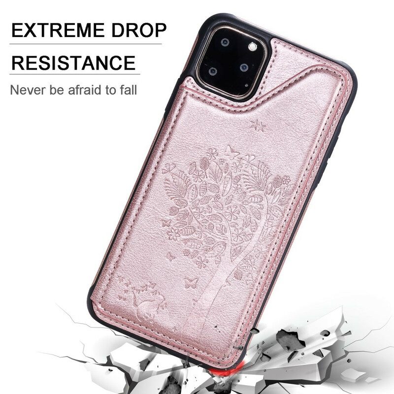 Θήκη iPhone 11 Cat Print Multi Functional