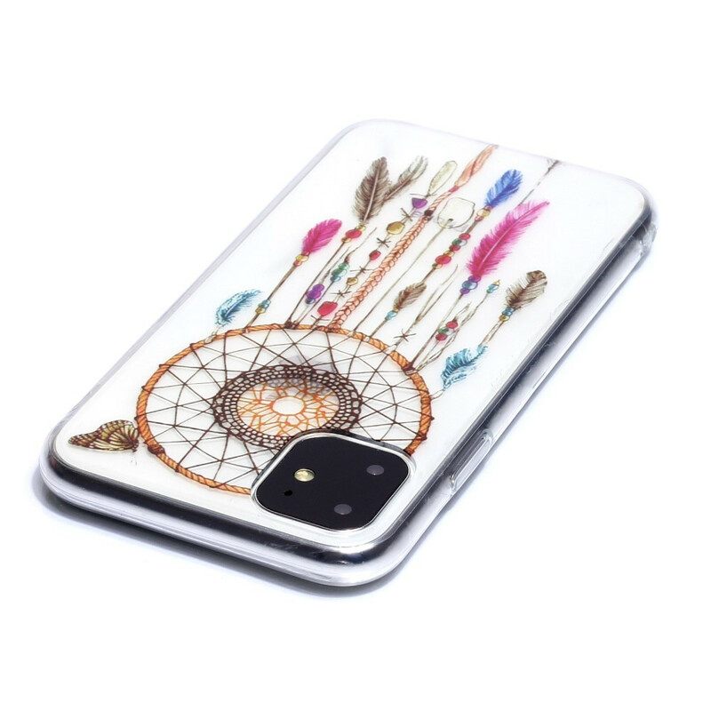 Θήκη iPhone 11 Διαφανές Dream Catcher Πολύχρωμο