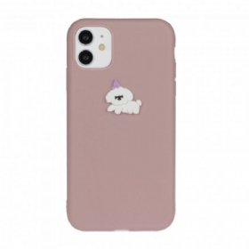 θηκη κινητου iPhone 11 Silicone Logo Animal Fun