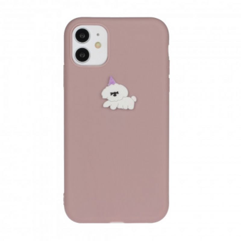 θηκη κινητου iPhone 11 Silicone Logo Animal Fun