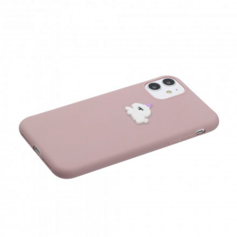 θηκη κινητου iPhone 11 Silicone Logo Animal Fun