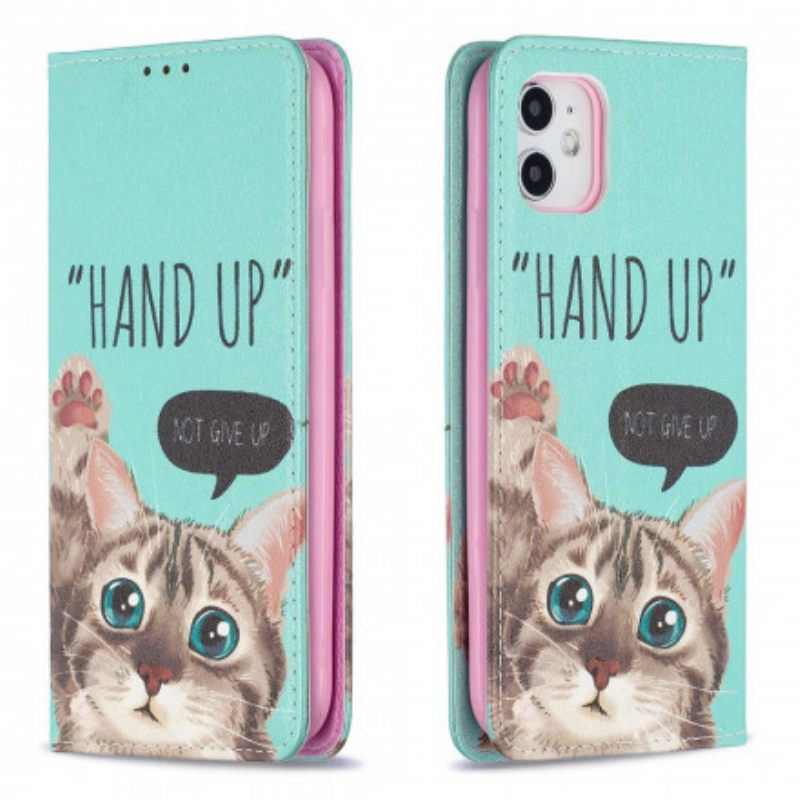 θηκη κινητου iPhone 11 Θήκη Flip Hand-up