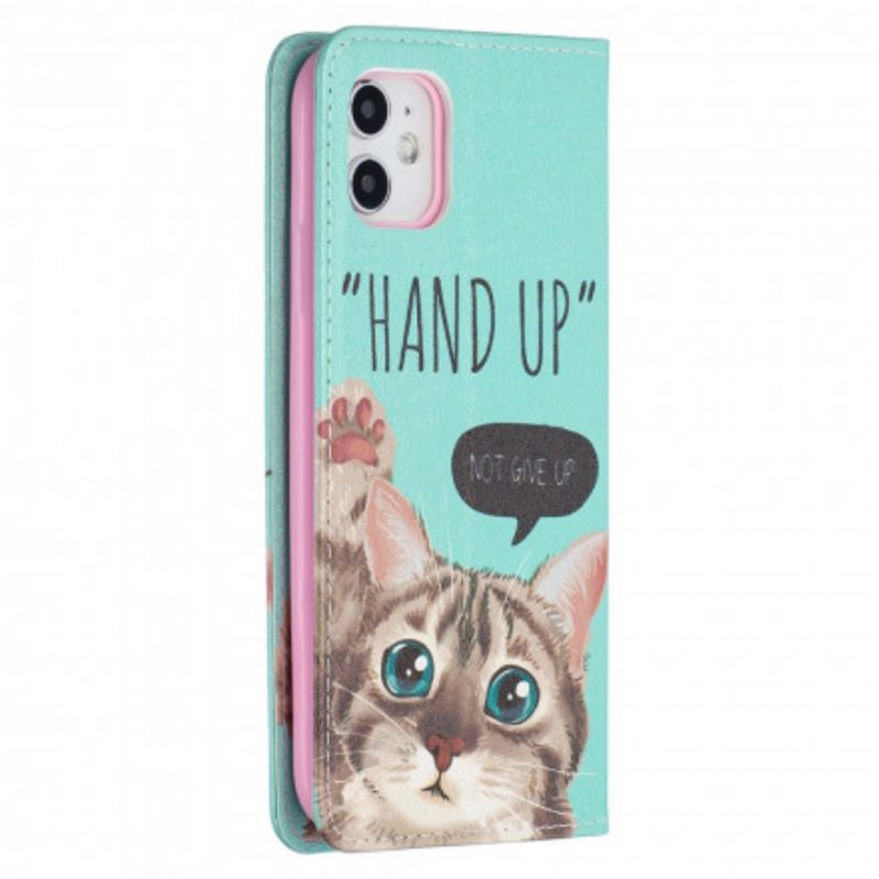 θηκη κινητου iPhone 11 Θήκη Flip Hand-up