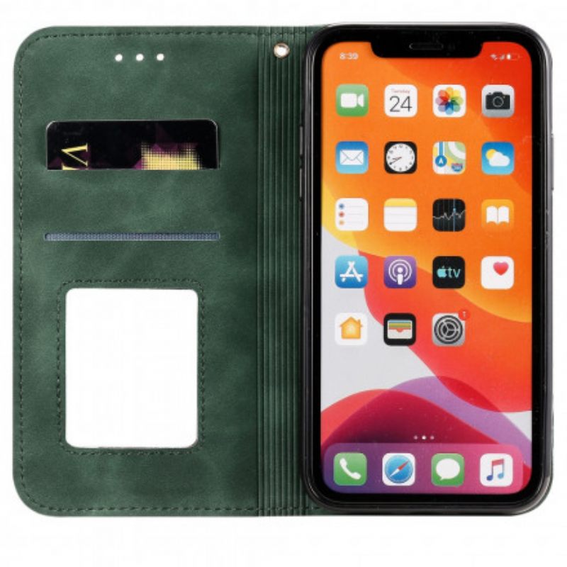 θηκη κινητου iPhone 11 Θήκη Flip Μπαρόκ Λουλούδια