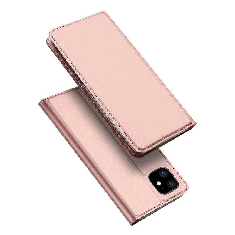 θηκη κινητου iPhone 11 Θήκη Flip Skin Pro Σειρά Dux Ducis