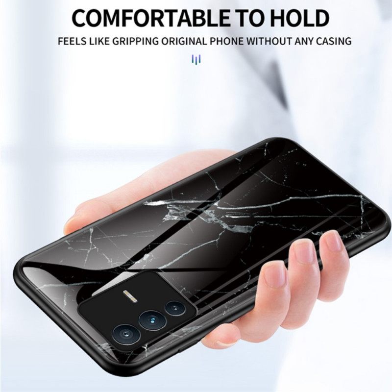 Vivo V23 5G Marble Colors Tempered Glass