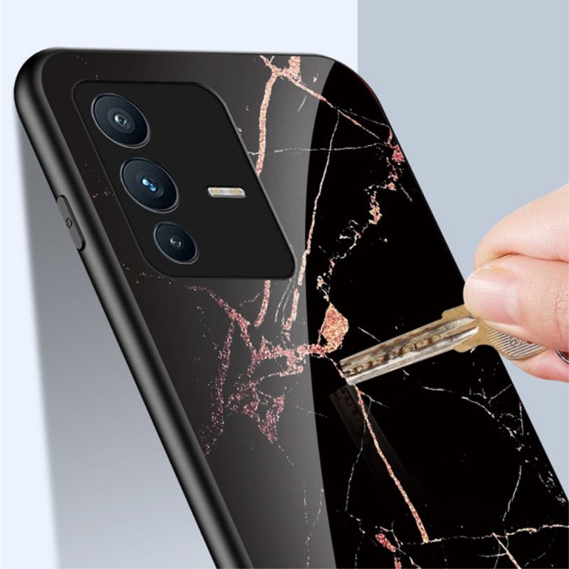 Vivo V23 5G Marble Colors Tempered Glass