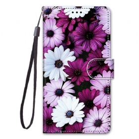 δερματινη θηκη Samsung Galaxy S22 Ultra 5G Floral Wonder