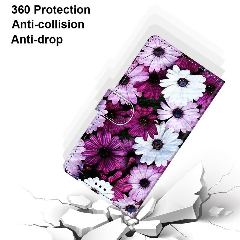 δερματινη θηκη Samsung Galaxy S22 Ultra 5G Floral Wonder