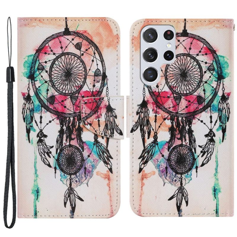 Κάλυμμα Samsung Galaxy S22 Ultra 5G Dream Catcher Ακουαρέλα