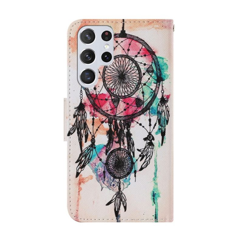 Κάλυμμα Samsung Galaxy S22 Ultra 5G Dream Catcher Ακουαρέλα