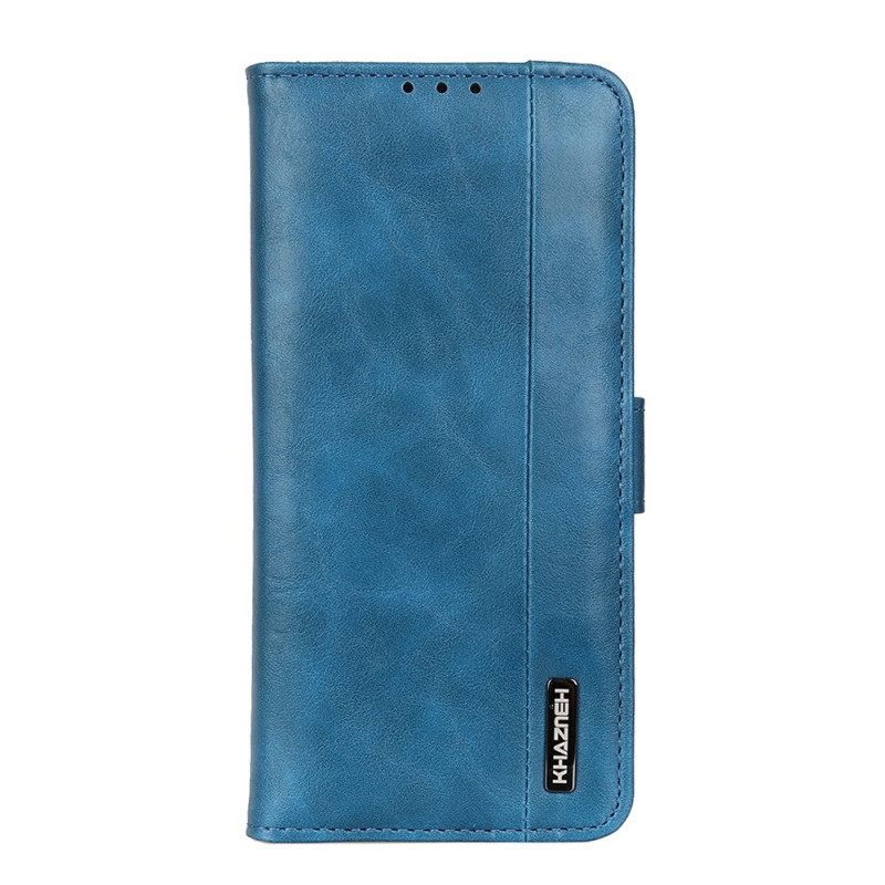 Θήκη Flip Samsung Galaxy S22 Ultra 5G Faux Leather Elegance Khazneh