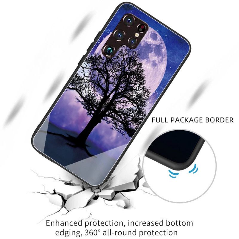 θηκη κινητου Samsung Galaxy S22 Ultra 5G World Tree Tempered Glass