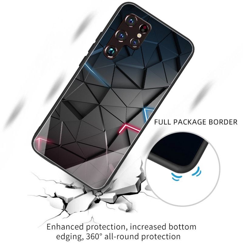 Θήκη Samsung Galaxy S22 Ultra 5G Γεωμετρία Tempered Glass