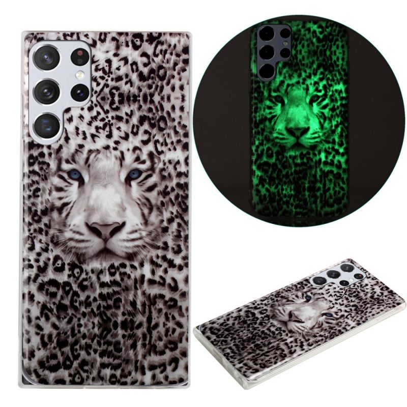 Θήκη Samsung Galaxy S22 Ultra 5G Leopard Fluorescent