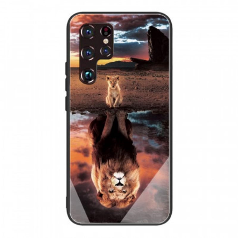 Θήκη Samsung Galaxy S22 Ultra 5G Lion Cub's Dream Tempered Glass