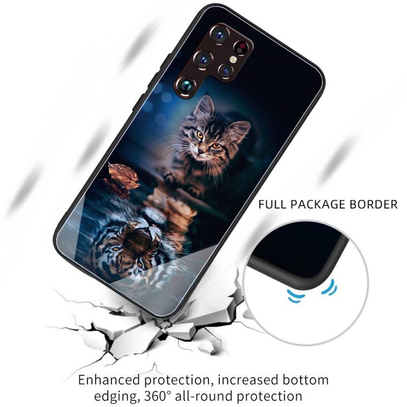 Θήκη Samsung Galaxy S22 Ultra 5G My Tiger Tempered Glass