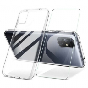 θηκη κινητου Samsung Galaxy M51 Και Οθόνη Tempered Glass