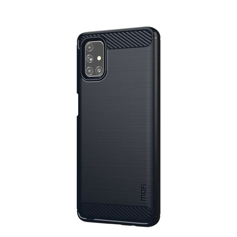 Θήκη Samsung Galaxy M51 Mofi Brushed Carbon Fiber