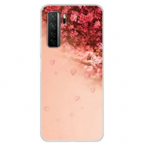 θηκη κινητου Huawei P40 Lite 5G Ακουαρέλα Λουλούδι