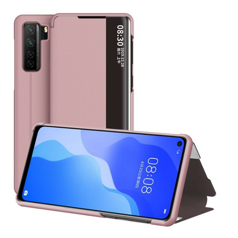 θηκη κινητου Huawei P40 Lite 5G Κάτοχος Κάρτας Denior