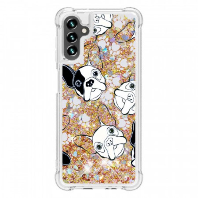 Θήκη Samsung Galaxy A13 5G / A04s Mr Dog Sequins