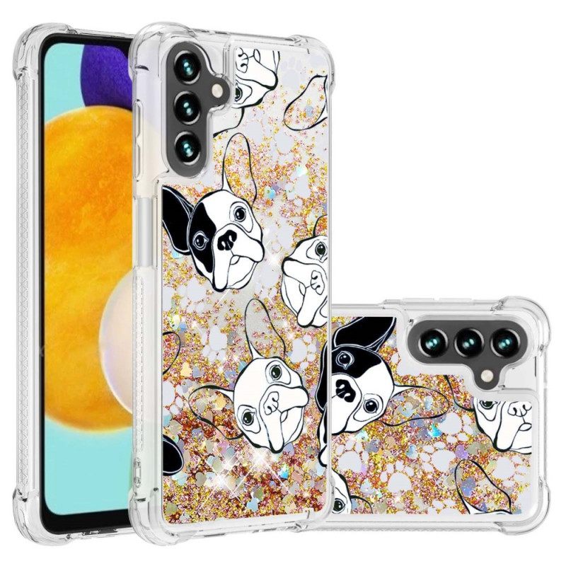 Θήκη Samsung Galaxy A13 5G / A04s Mr Dog Sequins