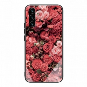 Θήκη Samsung Galaxy A13 5G / A04s Rose Flowers Tempered Glass