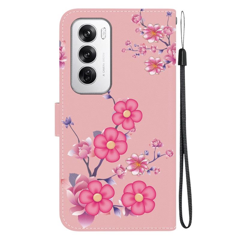 Θηκη Κινητου Oppo Reno 12 5g Θήκες Κινητών Sakura Με Strap