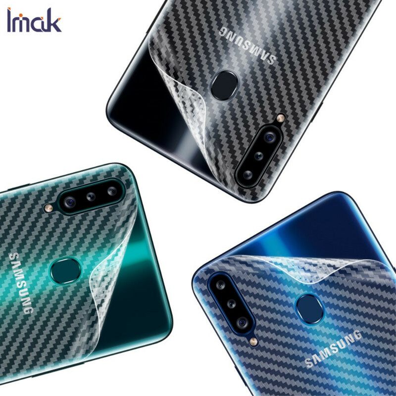 Μεμβράνη Προστασίας Πλάτης Για Samsung Galaxy A20S Style Carbon Imak