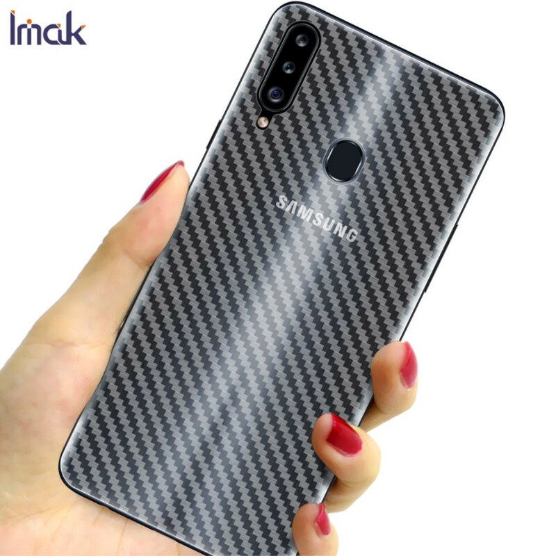 Μεμβράνη Προστασίας Πλάτης Για Samsung Galaxy A20S Style Carbon Imak