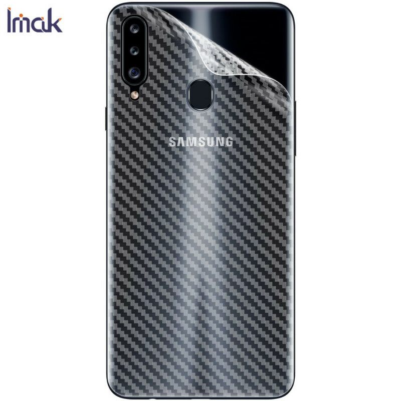 Μεμβράνη Προστασίας Πλάτης Για Samsung Galaxy A20S Style Carbon Imak